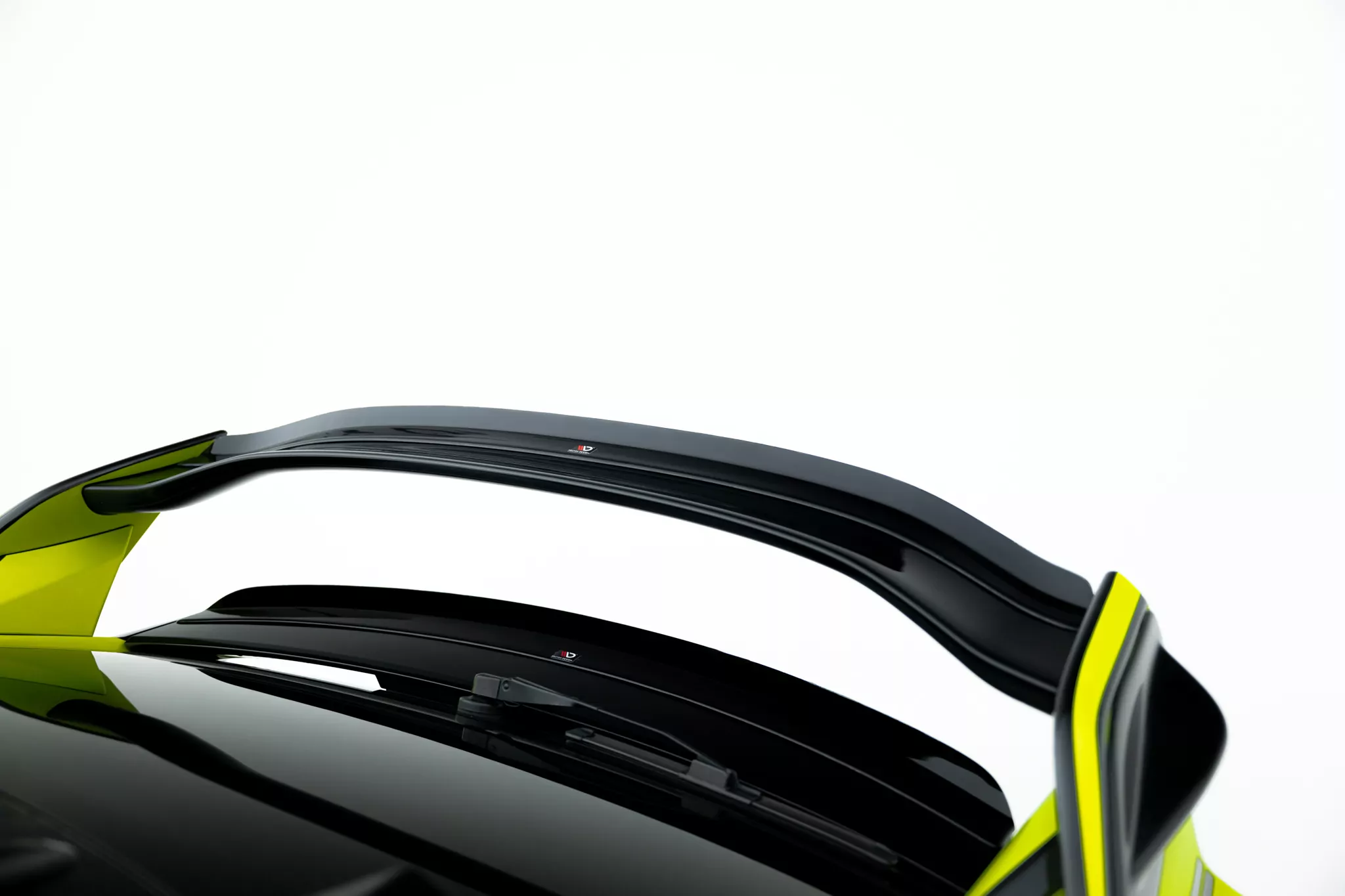 OBERER Spoiler CAP V.1 Für Honda Civic Type-R Mk10 / Mk10 Facelift Schwarz Hochglanz