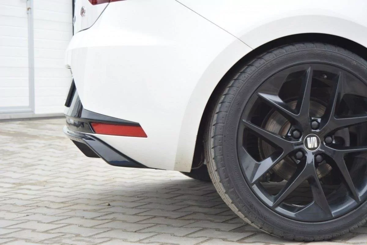 Diffusor Heck Ansatz Passend Für Passend Für SEAT LEON III FR Schwarz Hochglanz Schwarz Hochglanz