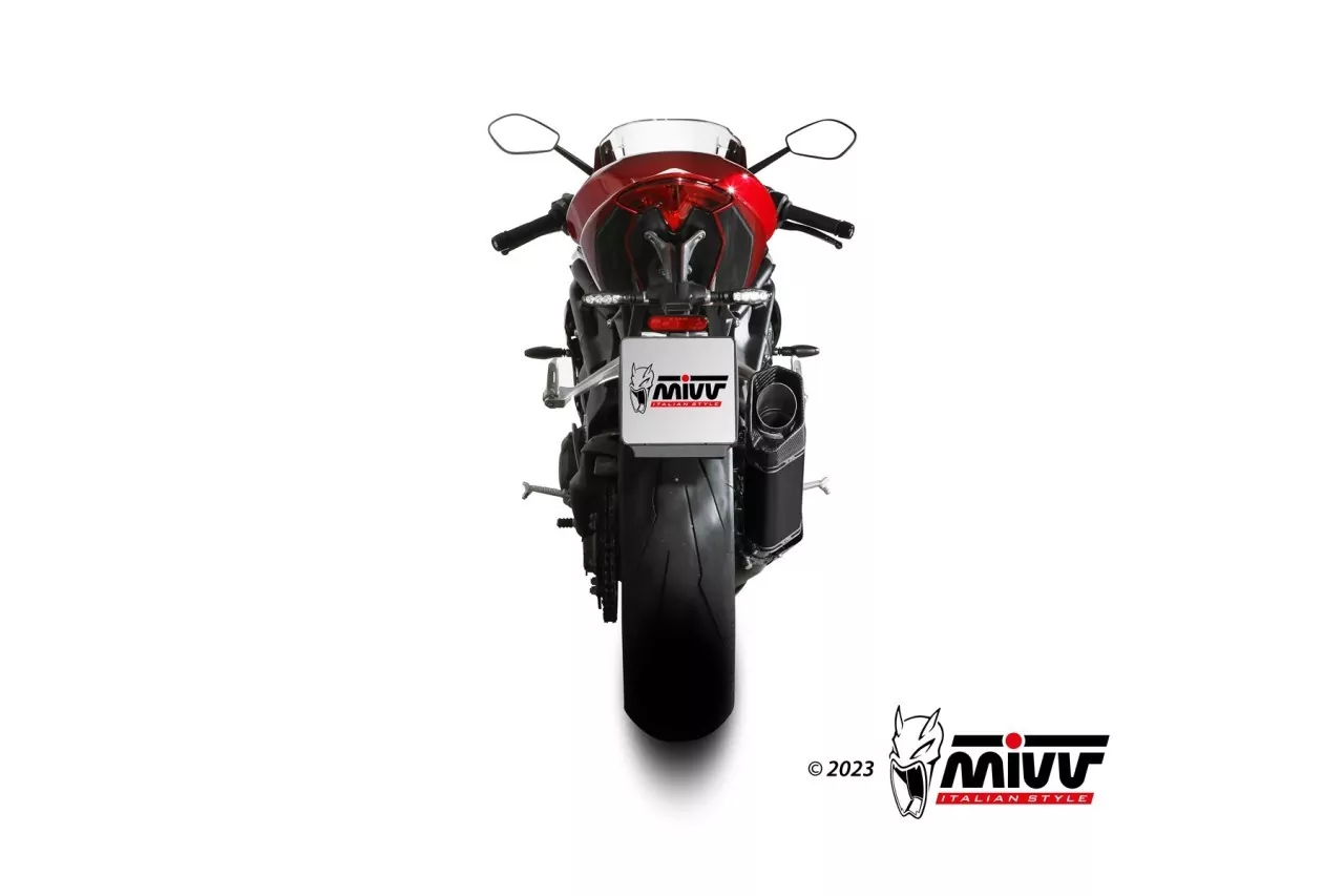 MIVV SR-1 Titan Schwarz TRIUMPH Speed Triple 1200 RR-RS 21-23