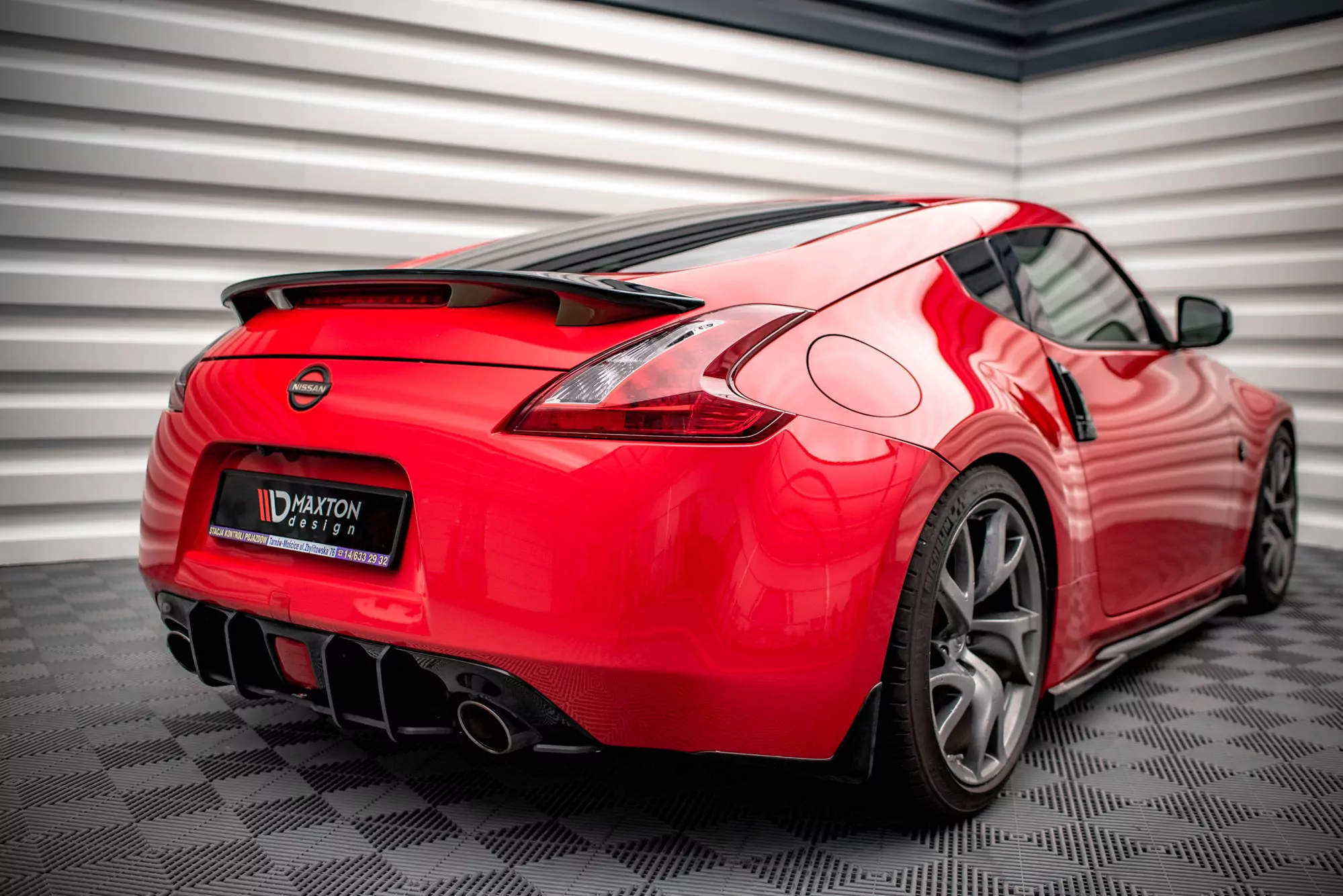 Street Pro Heckschürze Für Nissan 370Z Facelift