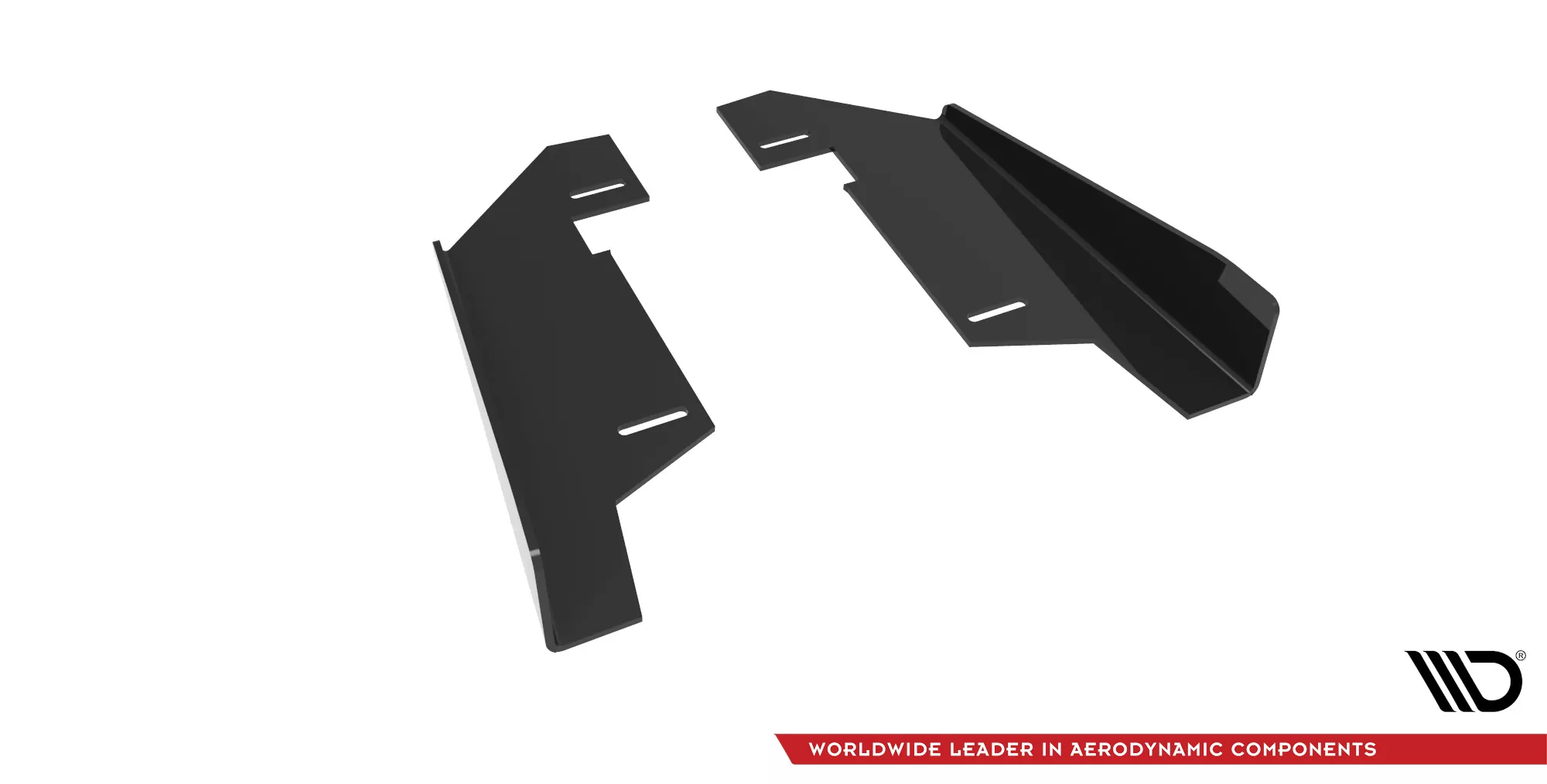 Hintere Seiten Flaps Für BMW 4er Gran Coupe F36 Schwarz Hochglanz