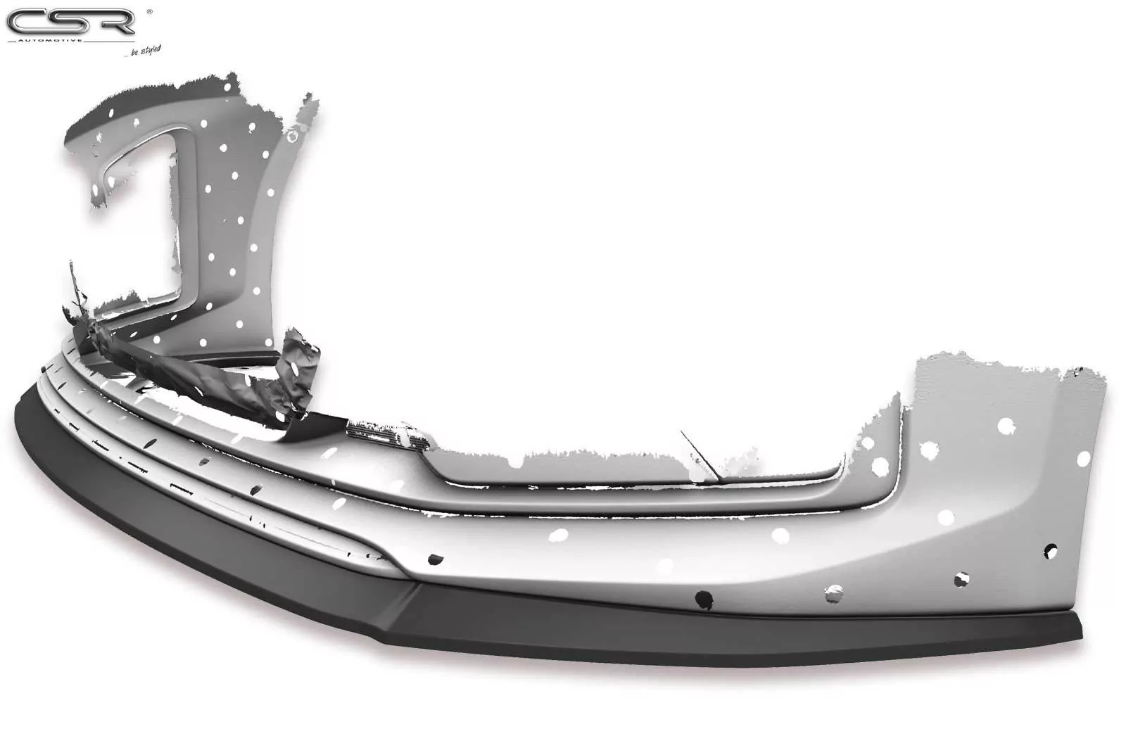 Cup-Spoilerlippe mit ABE für Kia Ceed (CD) GT CSL422-M Carbon Look (matt)