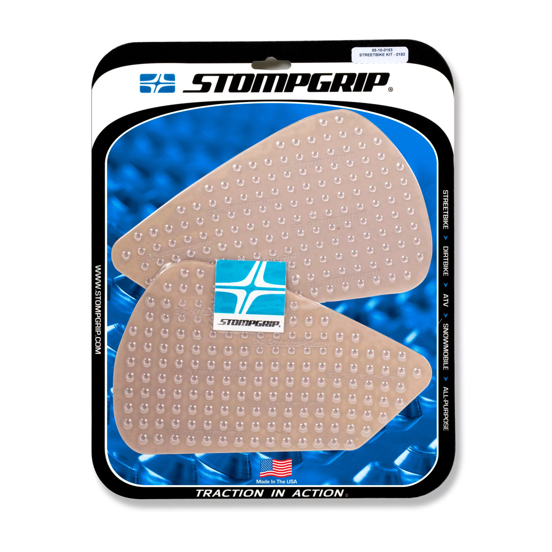 Stompgrip Traction Pad Volcano für BMW R 1200 GS 17-18 Klar