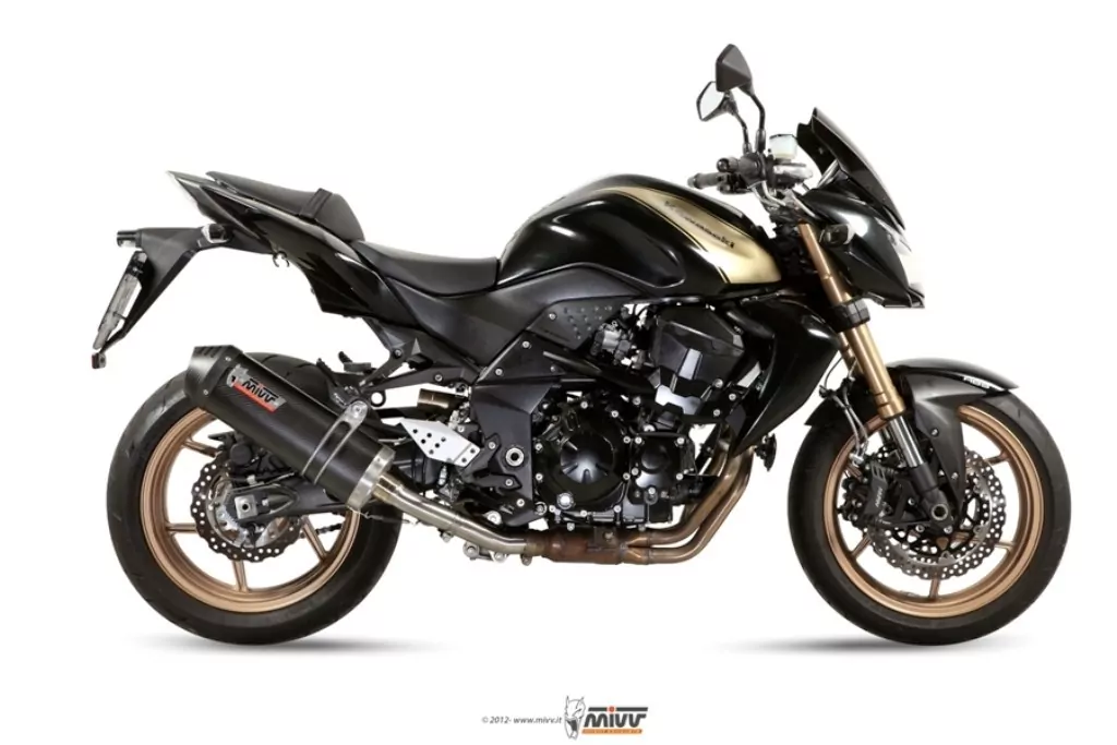 MIVV OVAL In Edelstahl Für KAWASAKI Z 750 R 11-