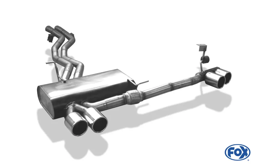 BMW Z4 E85  Endschalldämpfer Ausgang rechts/links - 2x80 Typ 12 rechts/links