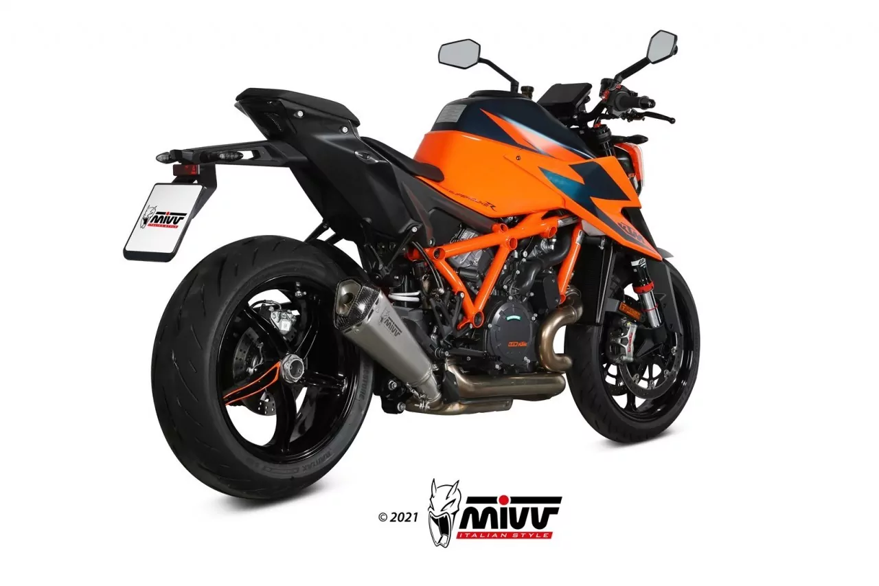 MIVV Delta Race Edelstahl KTM 1290 Superduke 20-21