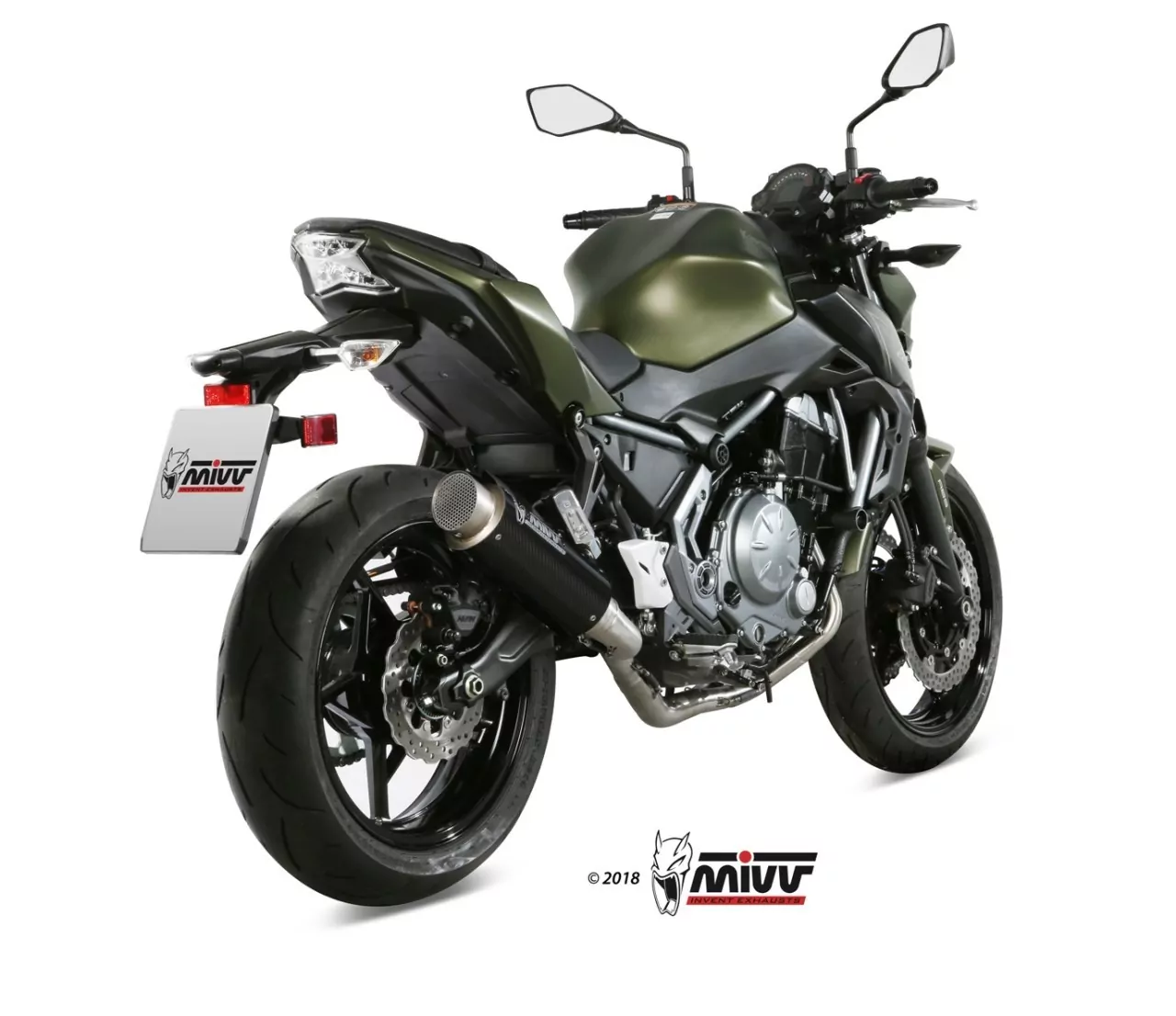 MIVV GP PRO Carbon KAWASAKI Z650/Ninja 650 17-21