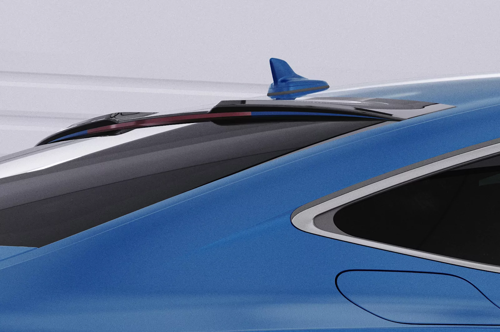 Heckscheibenblende für Audi A7 / S7 / RS7 C8 (4K) Sportback HSB083 Schwarz Strukturiert