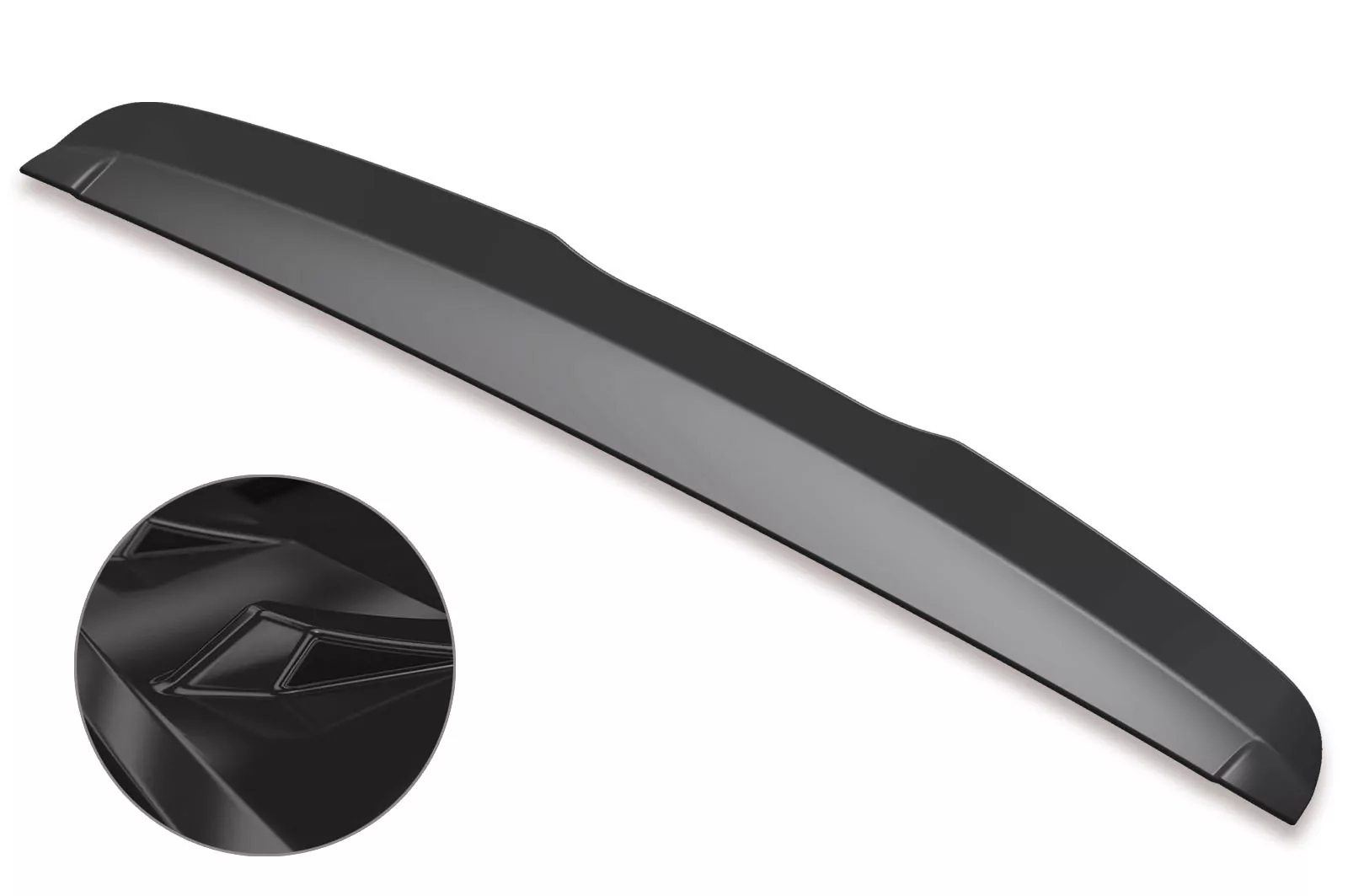 Heckflügel mit ABE für VW Touran / Touran GP Glossy (schwarz hochglanz)