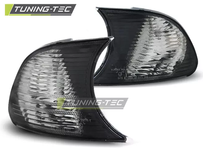 Front Direction Smoke Fits Bmw E46 04.99-08.01 C/c