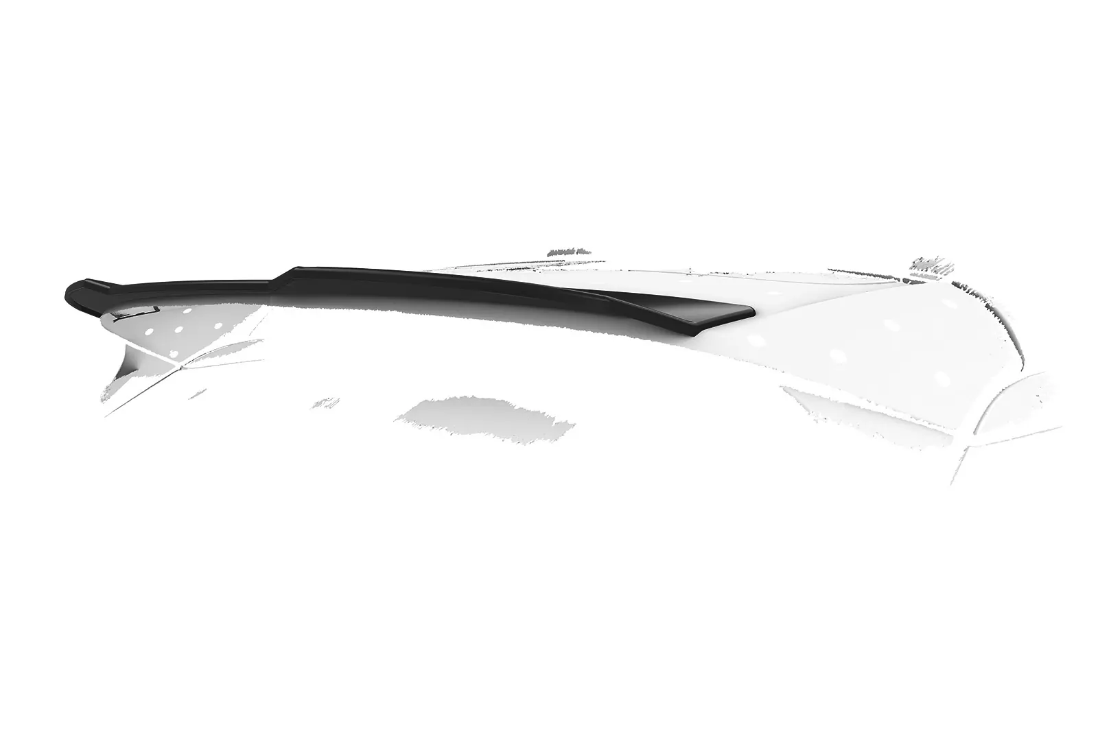 Heckflügel mit ABE für Kia Optima (JF) Sportswagon HF750-M Carbon Look (matt)