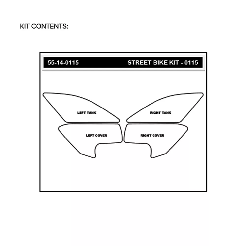 Stompgrip Traction Pad Icon für BMW S 1000 XR 14-19 Hybrid