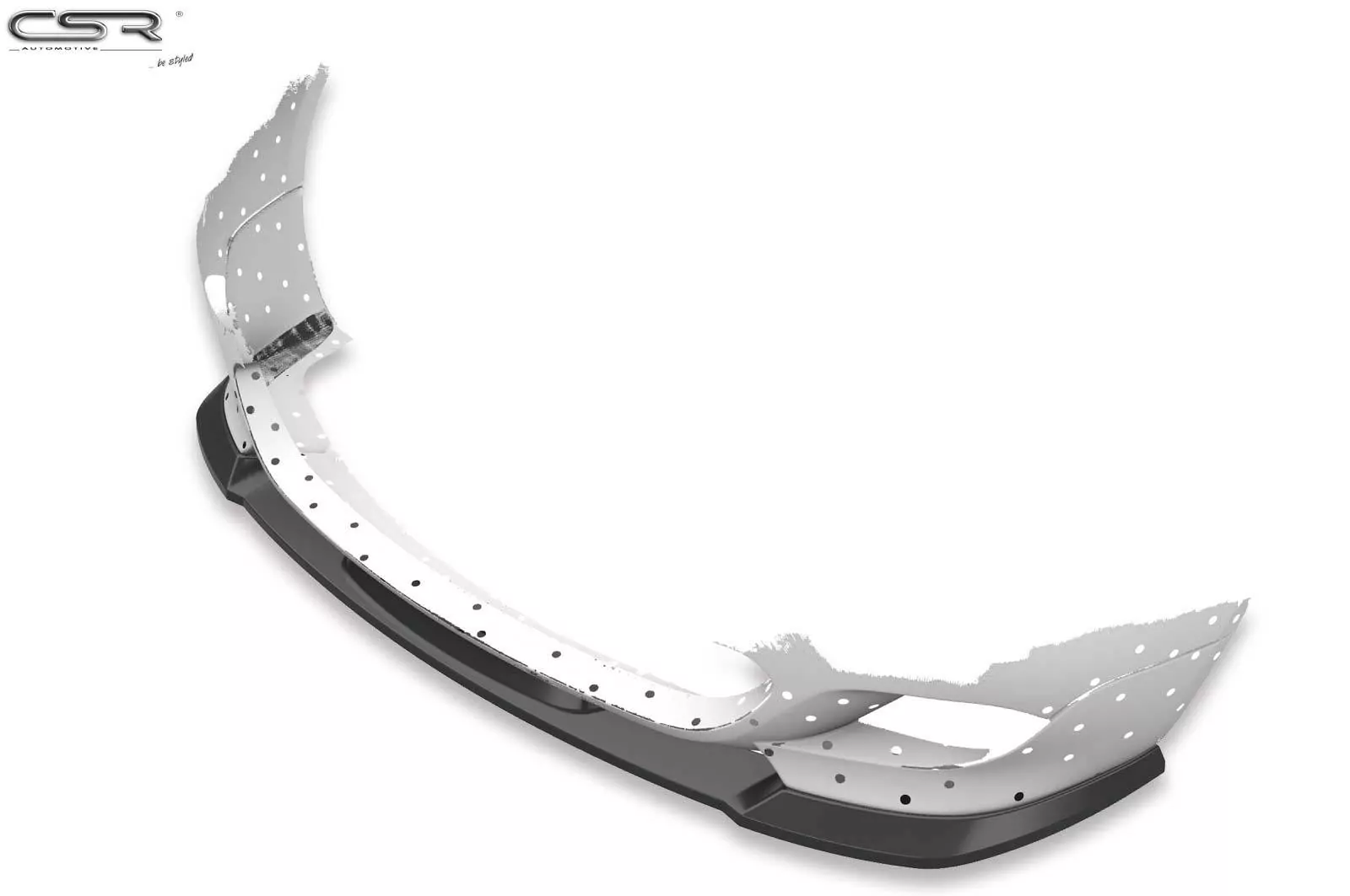 Cup-Spoilerlippe mit ABE für BMW 5er E60/E61 M-Paket CSR-CSL455-M Carbon Look (matt)