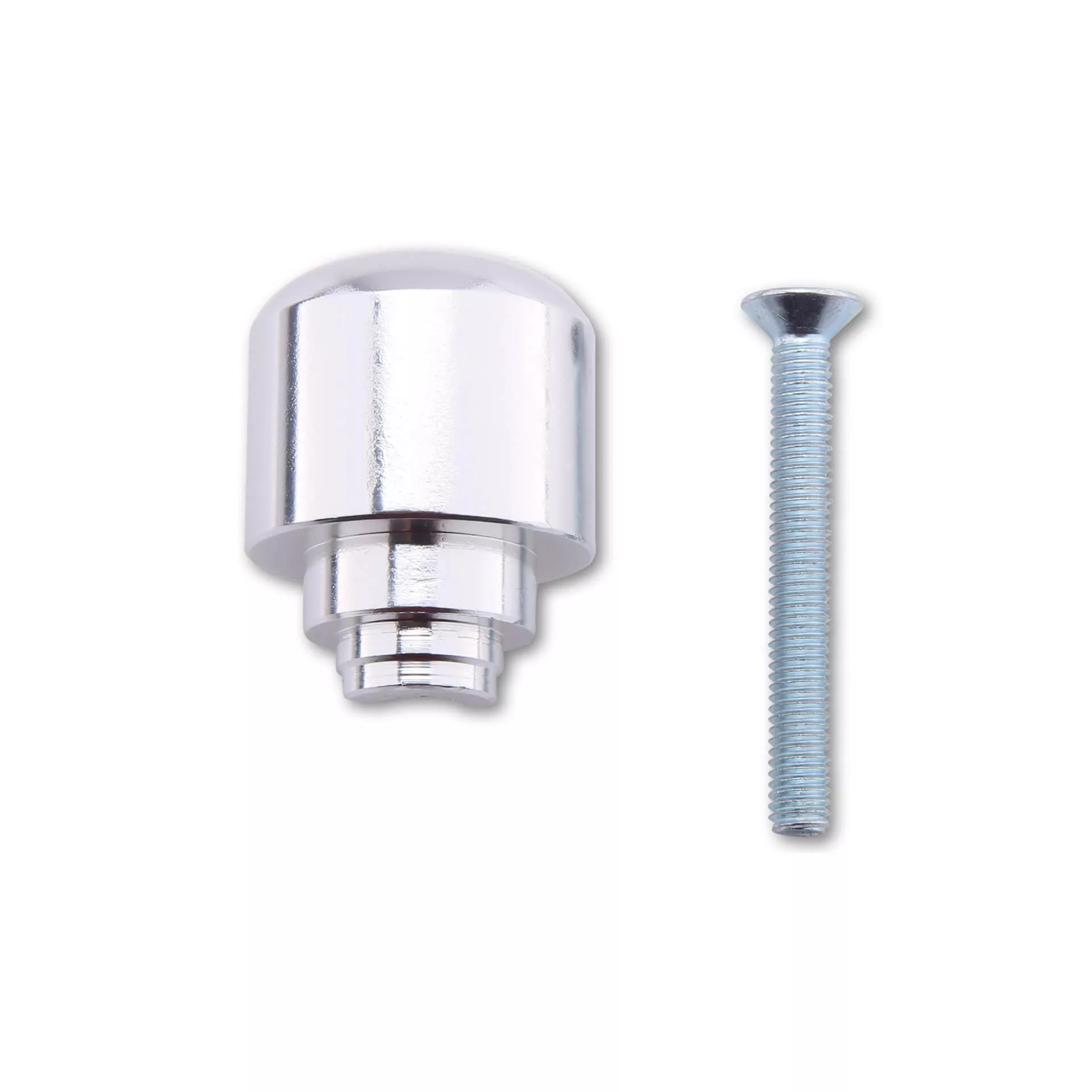 HIGHSIDER smart Bar End Weights For Original Honda Handlebars, Chrome-plated