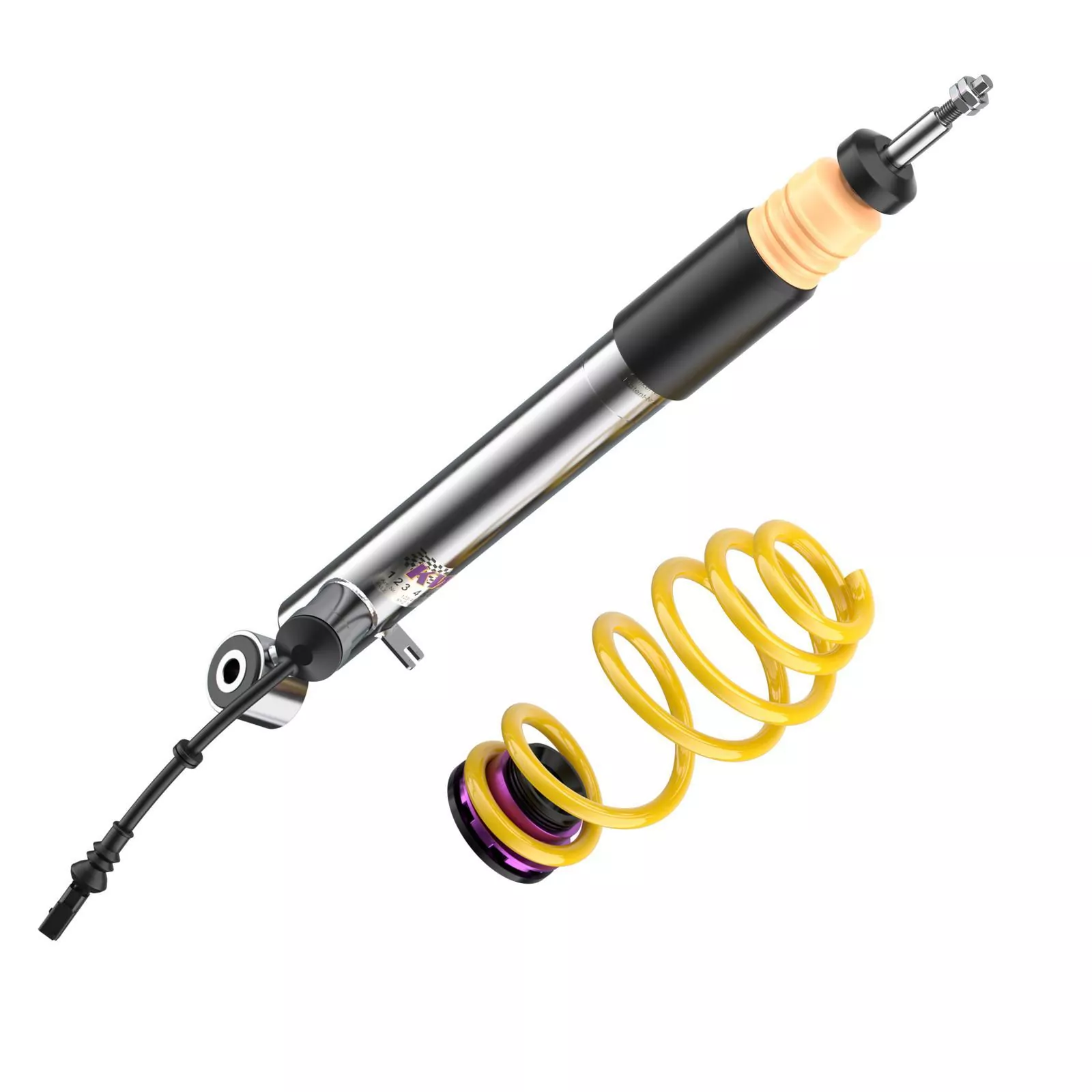 KW DDC - Plug & Play Gewindefahrwerk inox VW GOLF VI (5K1, 1K_) 10/2008-12/2014