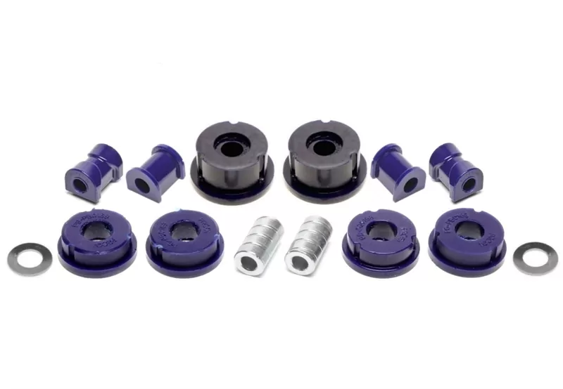 TA Technix PU-Buchsen Kit 14-teilig / Vorderachse+Hinterachse / Vorderachse mit Ø 21mm Stabi / Hinterachse mit Ø 14mm Stabi / passend für BMW Z1 Roadster