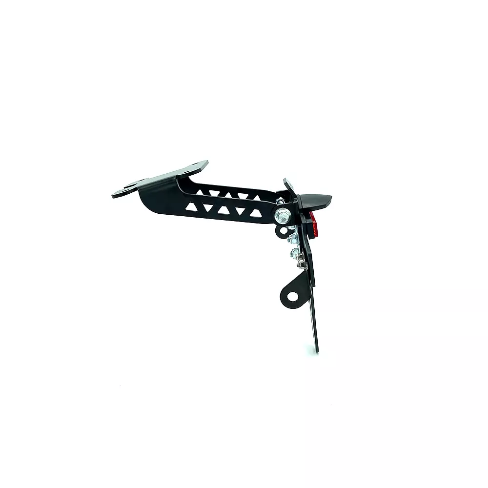 alpha Technik Kennzeichenhalter für Yamaha YZF-125R, Typ RE39, Modelljahr 2019-; R125, Typ RE40, Modelljahr 2021-