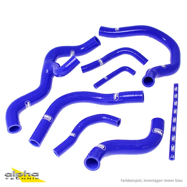 SAMCO SPORT Siliconschlauch Kit blau für Honda CB600F Hornet1 Modelljahr 2007-2014