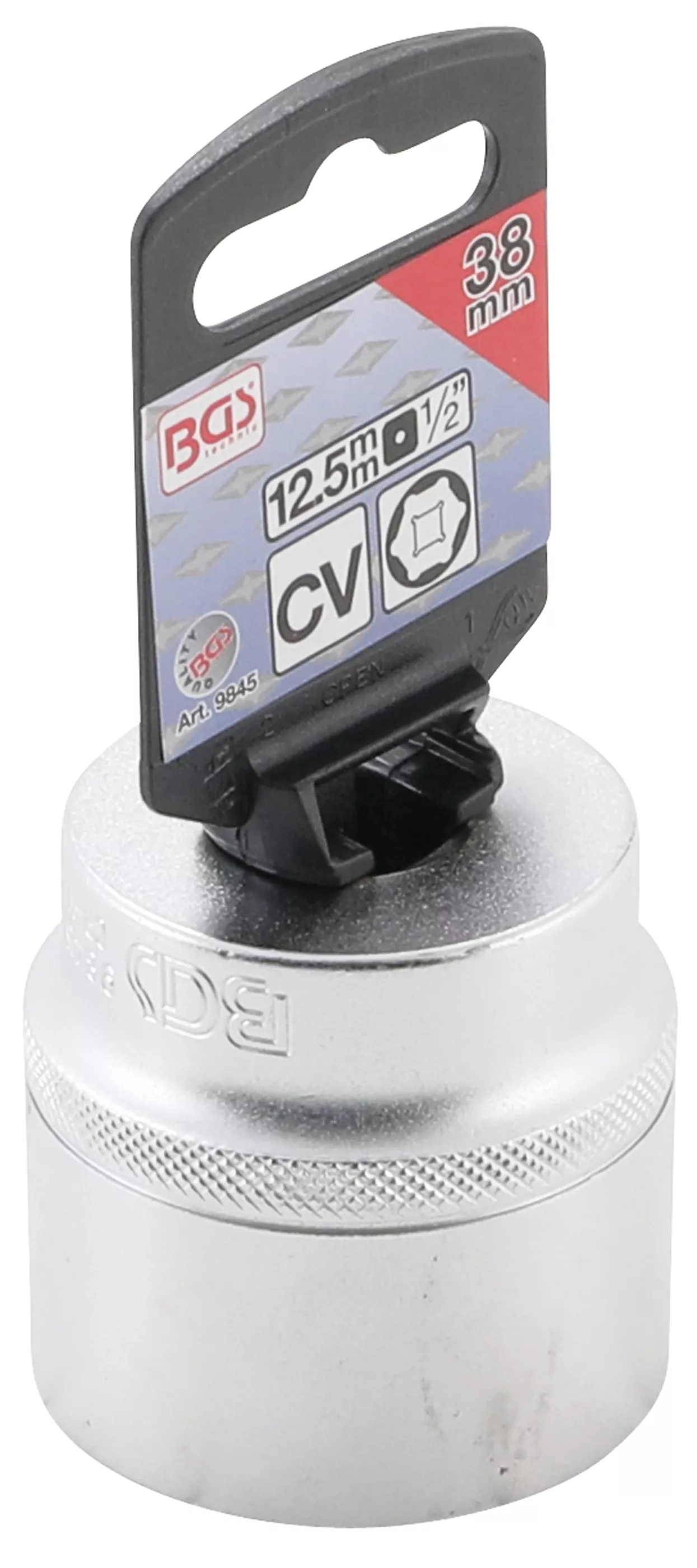 Steckschlüssel-Einsatz Sechskant | Antrieb Innenvierkant 12,5 mm (1/2") | SW 38 mm