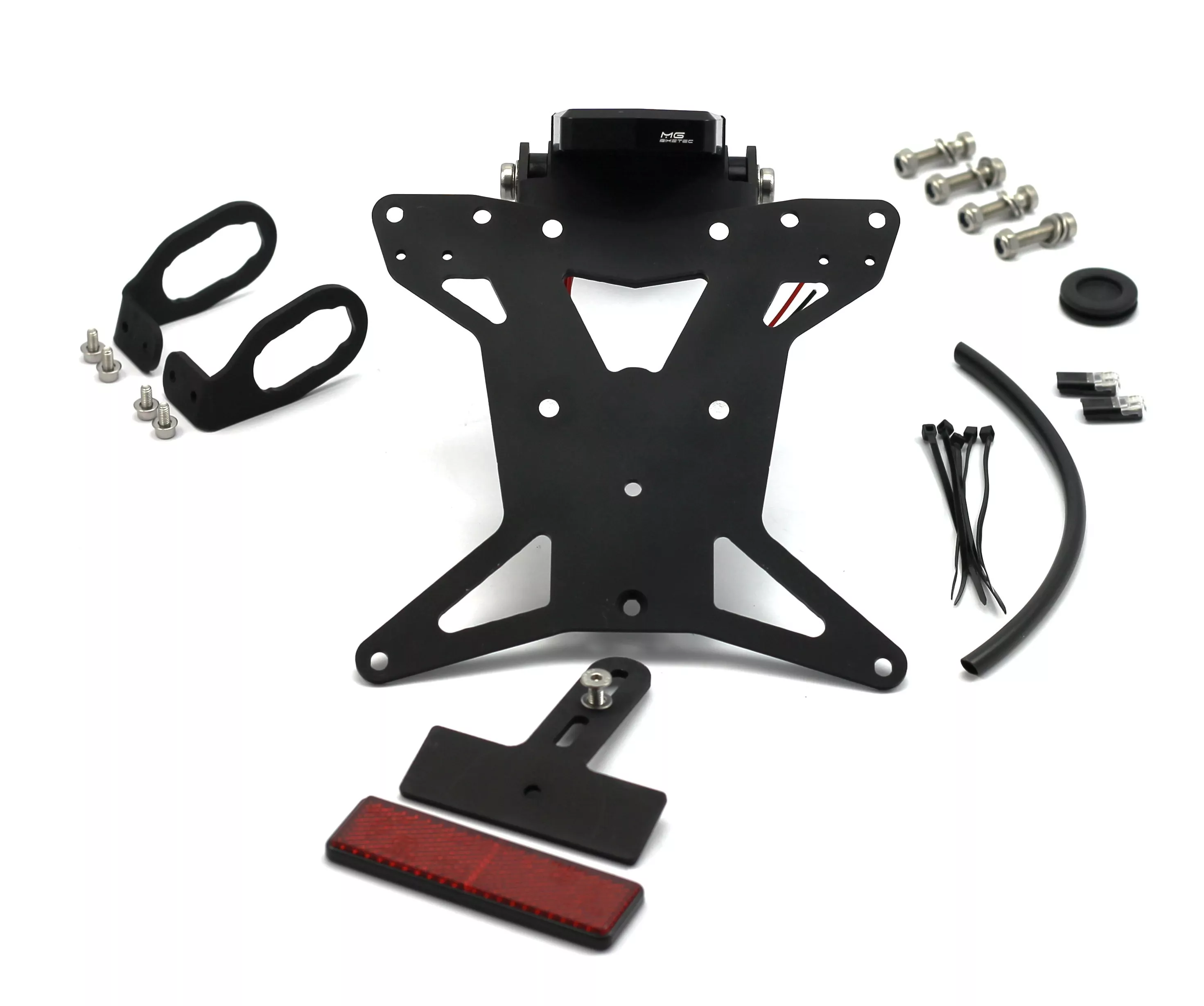 MG Biketec Kennzeichenhalter für Kawasaki ZX-6R Ninja ab 2023