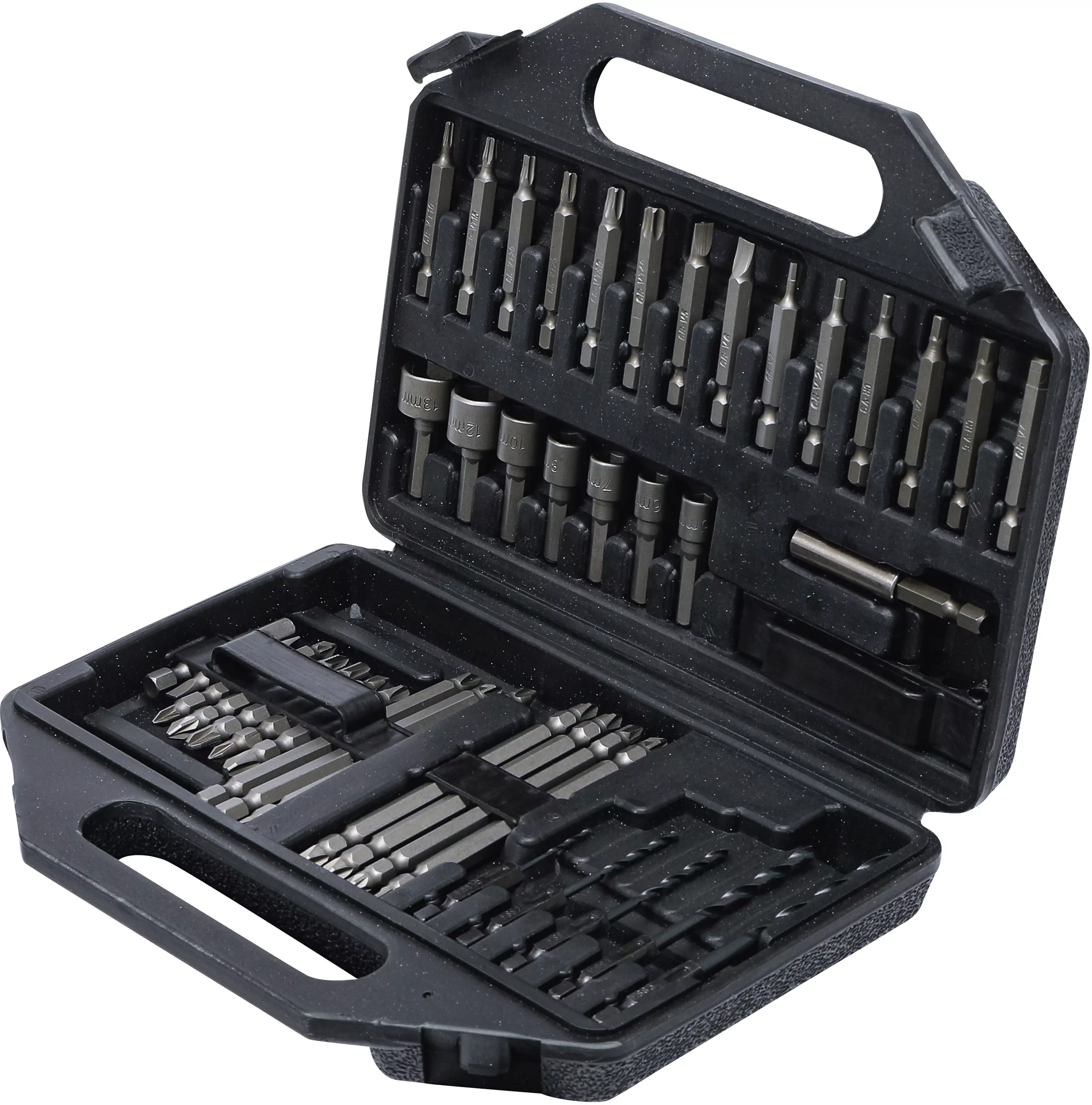 Bohrmaschinen-Bit-Satz | Antrieb Außensechskant 6,3 mm (1/4") | 41-tlg.