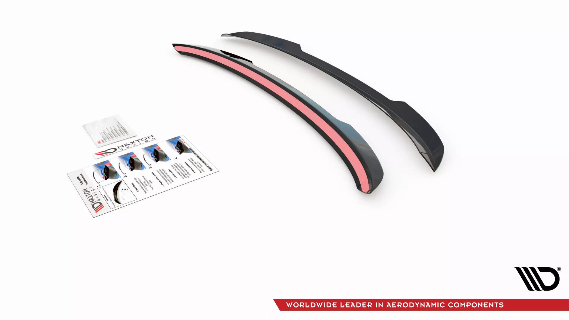 Spoiler CAP Für Renault Clio Mk5 Schwarz Hochglanz