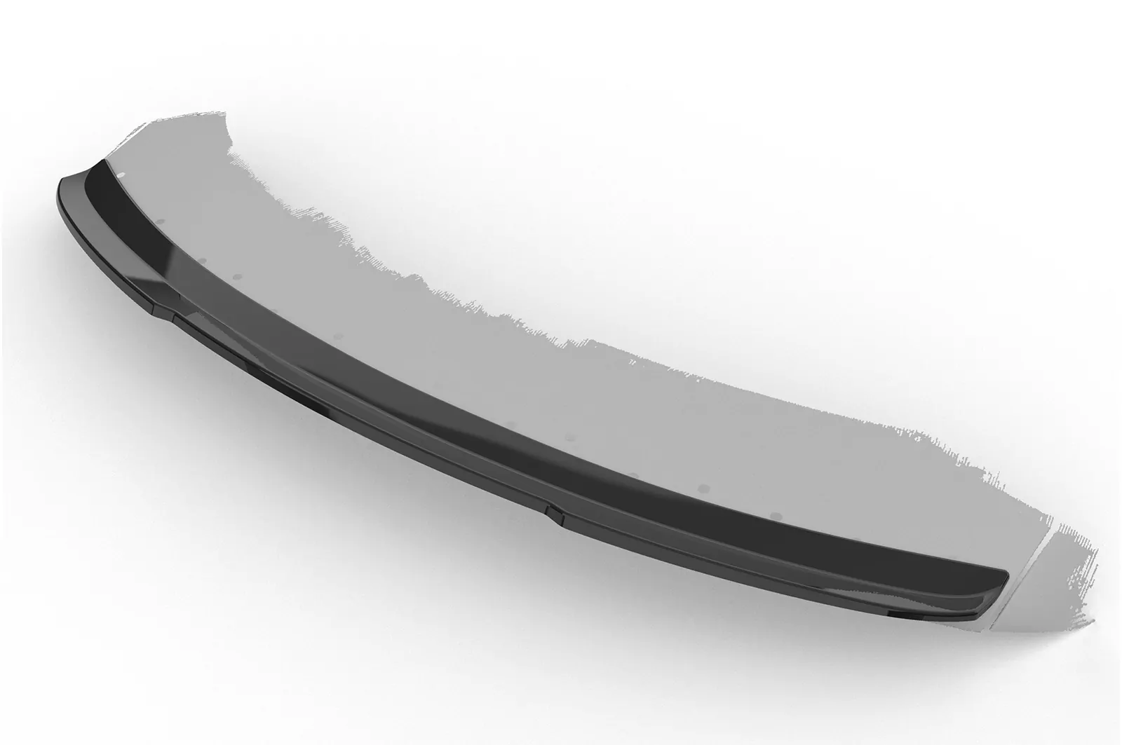 Heckflügel mit ABE für Hyundai Ioniq HF756 Strukturiert (schwarz matt)