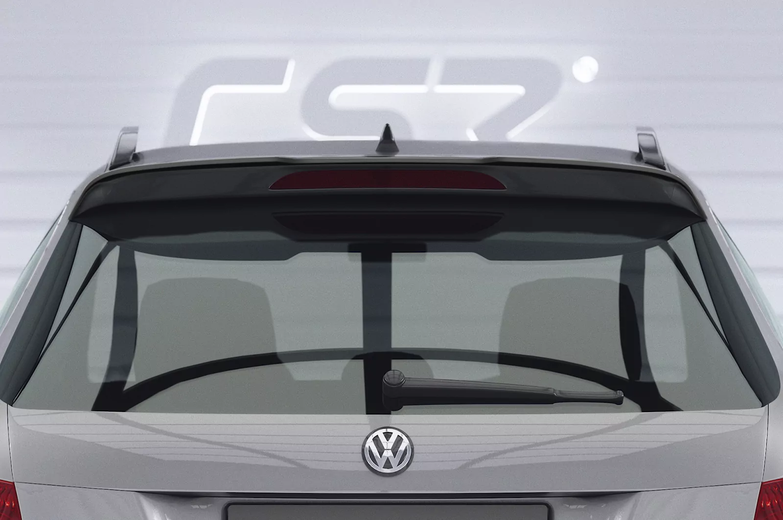 Heckflügel mit ABE für VW Golf 5 Variant HF586 Strukturiert (schwarz matt)