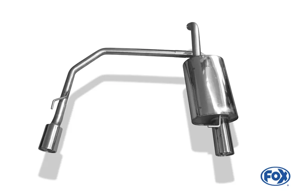 Toyota Corolla E12 - Hatchback - TS Kompressor  Endschalldämpfer Ausgang rechts/links - 1x100 Typ 13 rechts/links