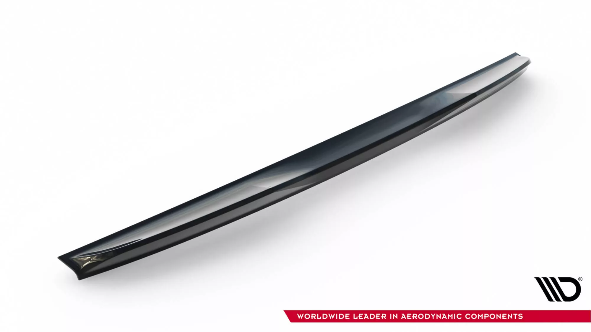 Spoiler CAP Für 3D Audi A5 Sportback S-Line / S5  8T / 8T Facelift Schwarz Hochglanz