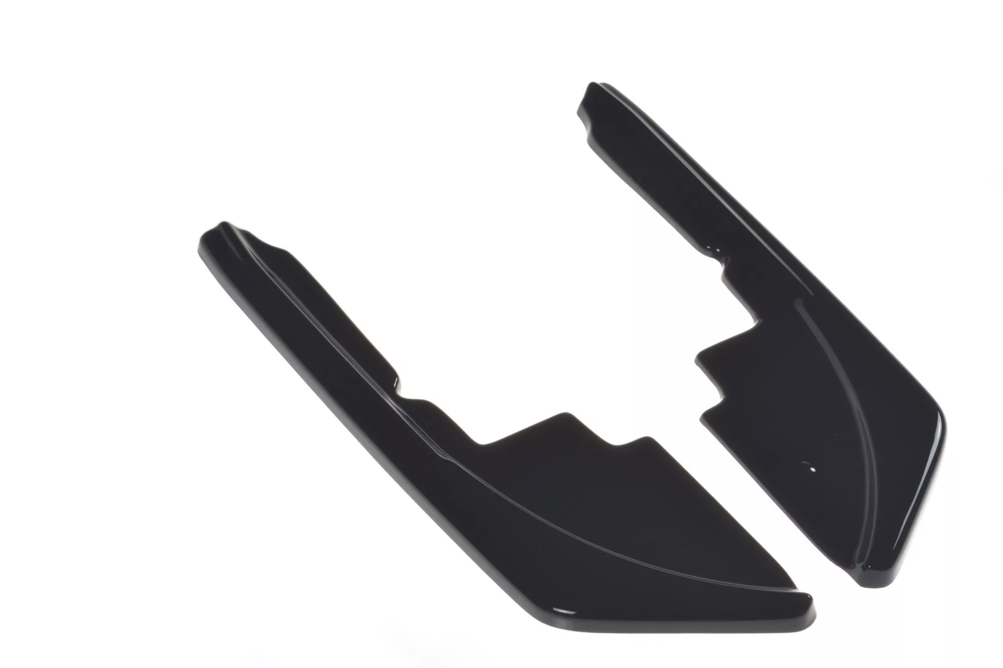 Heck Ansatz Flaps Diffusor Passend Für Diffusor Passend Für Peugeot 508 SW Mk2 Schwarz Hochglanz Schwarz Hochglanz