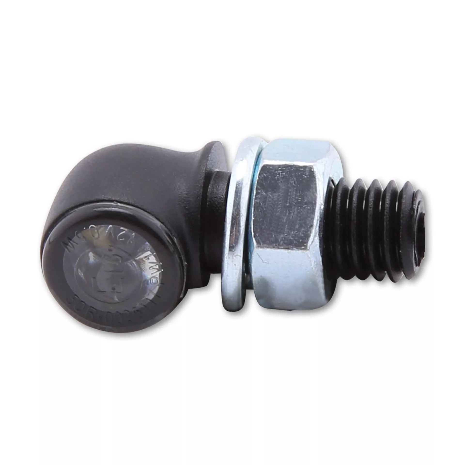 HIGHSIDER Pro Proton Two LED Blinker Gehäuse Schwarz / Linse Rauchgrau (Paar), Vorn & Hinten