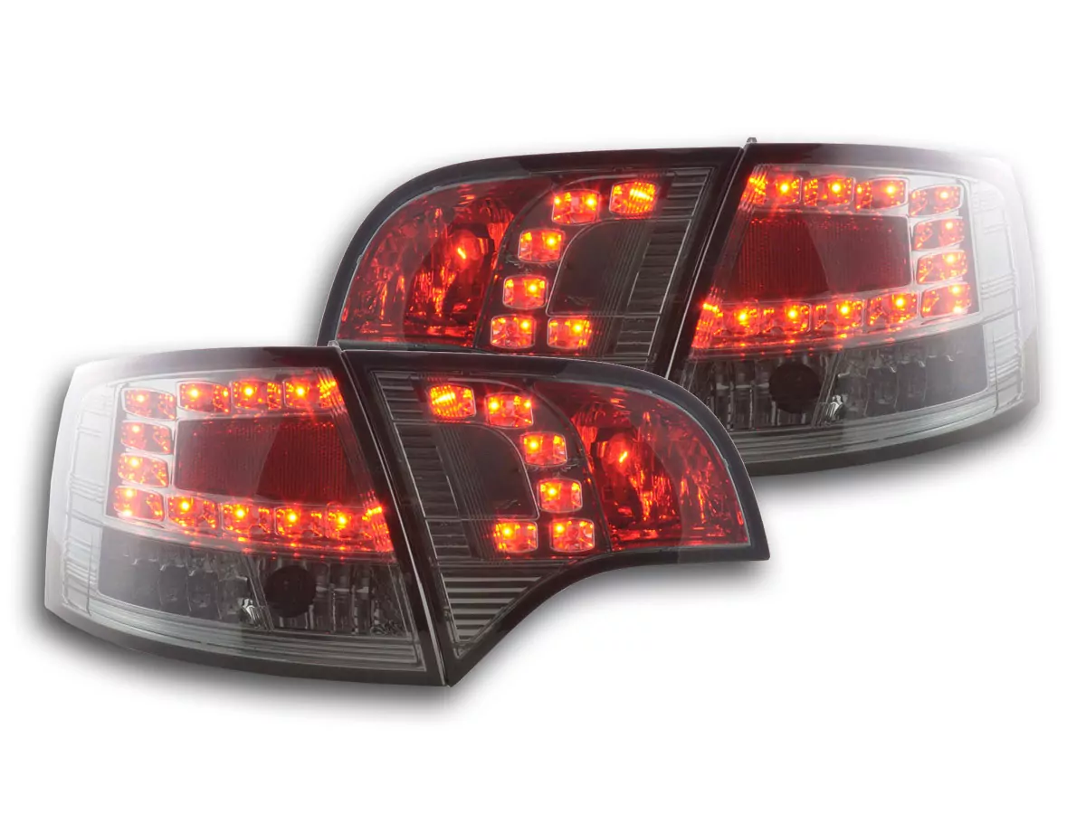 LED Rückleuchten Set Audi A4 Avant Typ 8E Bj. 04-08 schwarz