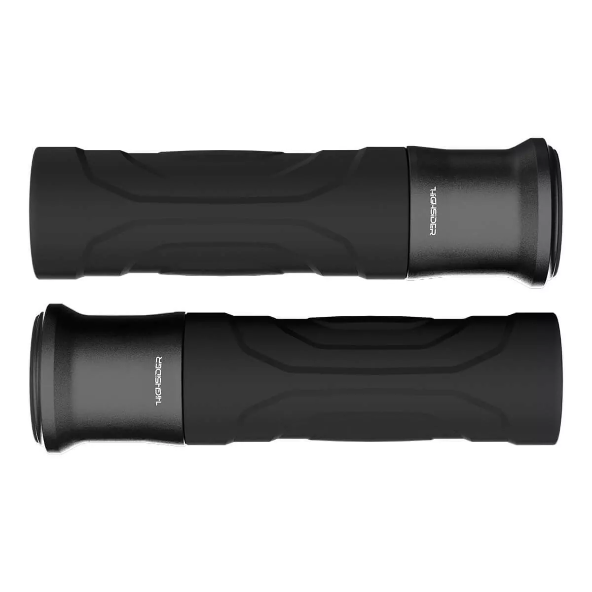 HIGHSIDER pro Esagano-RS Griffgummi Schwarz 7/8 Zoll (22,2 mm), 125 mm (Paar)