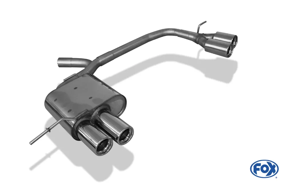 BMW E87 118d 120d  Endschalldämpfer Ausgang rechts/links - 2x76 Typ 13 rechts/links