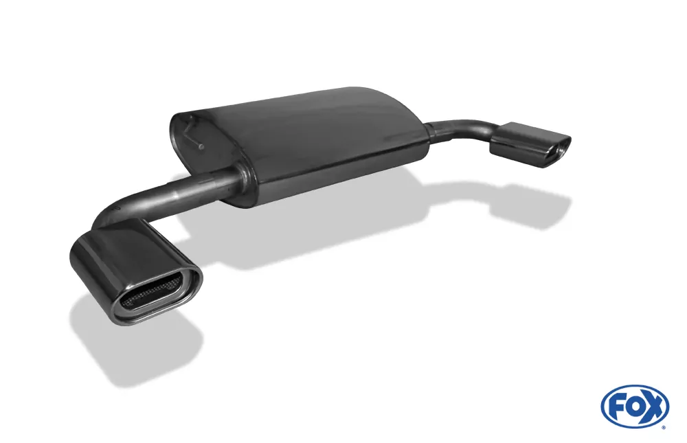 Citroen C-Crosser - Bj. ab 06`  Endschalldämpfer quer Ausgang rechts/links - 135x80 Typ 53 rechts/links