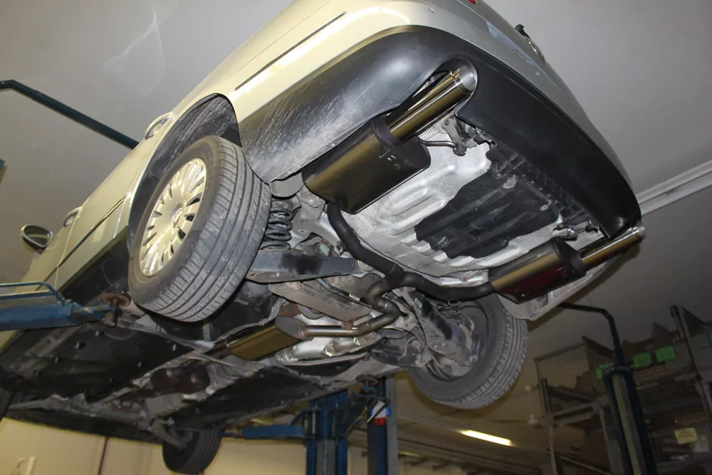 VW Passat 3C 4-Motion  Endschalldämpfer rechts/links - 1x100 Typ 17 rechts/links