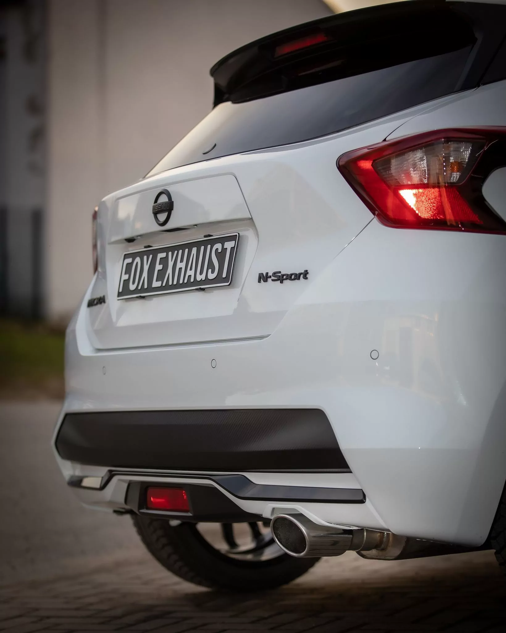 Nissan Micra K14 N  Endschalldämpfer - 115x85 Typ 32