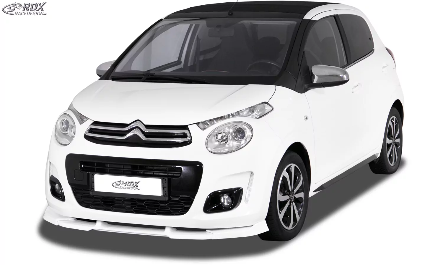 RDX Frontspoiler VARIO-X für CITROEN C1 2014+ Frontlippe Front Ansatz Vorne Spoilerlippe
