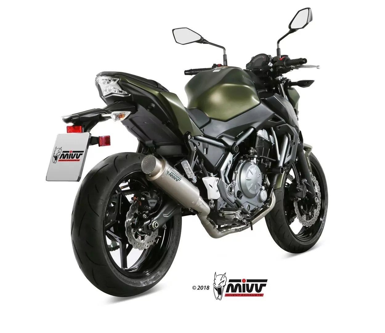 MIVV GPpro Titan KAWASAKI Z650-Ninja 650 17-23