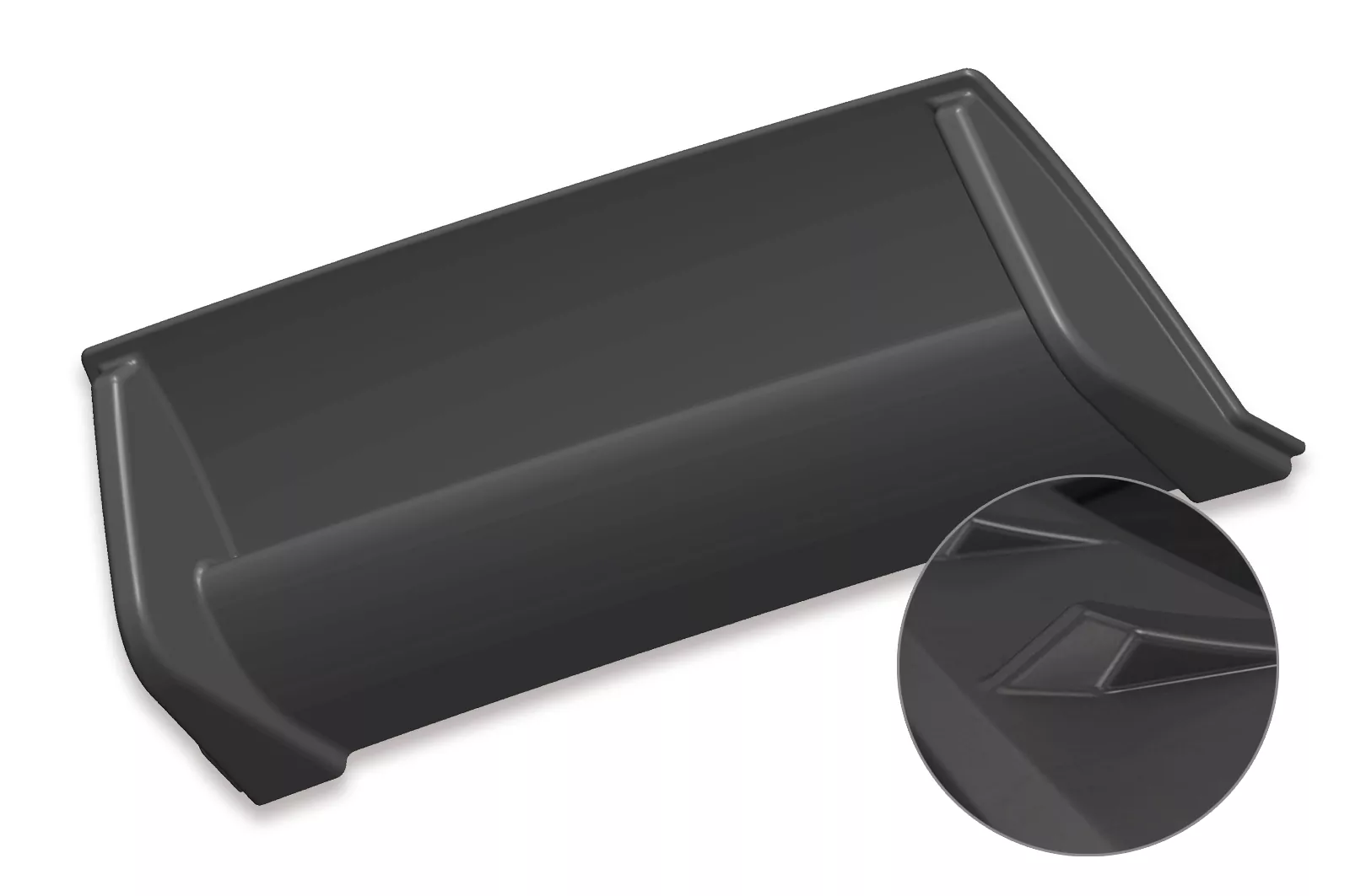 Heckansatz für VW Golf 7 GTI / GTD / GTE / e-Golf Lackierfreundlich (schwarz matt)