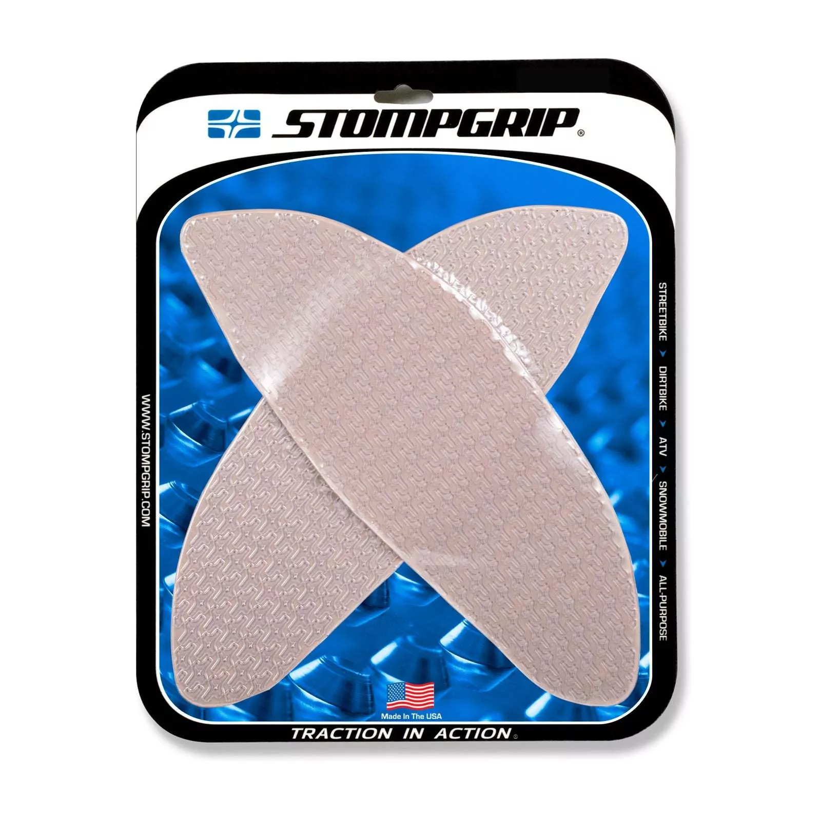 Stompgrip Traction Pad Icon für Aprilia Tuono V4 / Factory 21-22 Klar