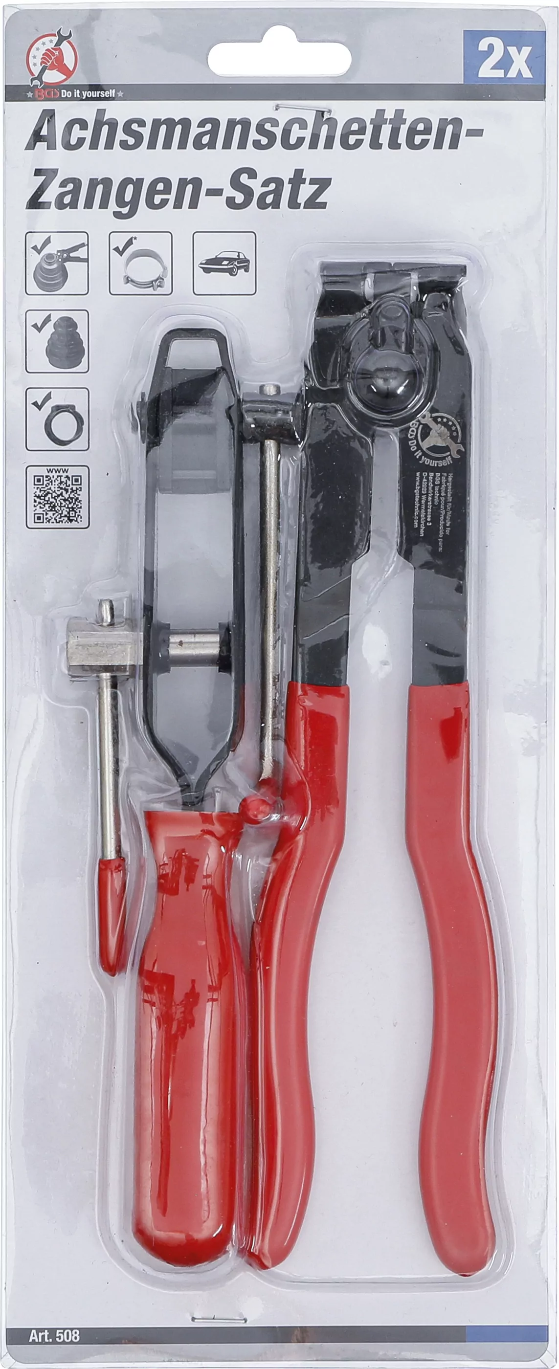 Achsmanschetten-Zangen-Satz | 2-tlg.
