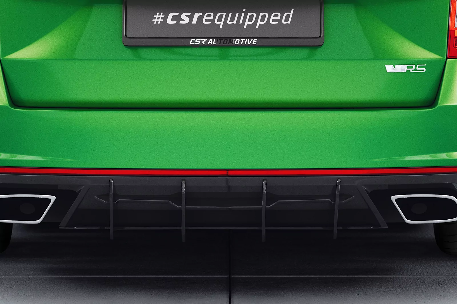 Racing Diffusor / Heckansatz für Skoda Octavia 3 (Typ 5E) RS HA322