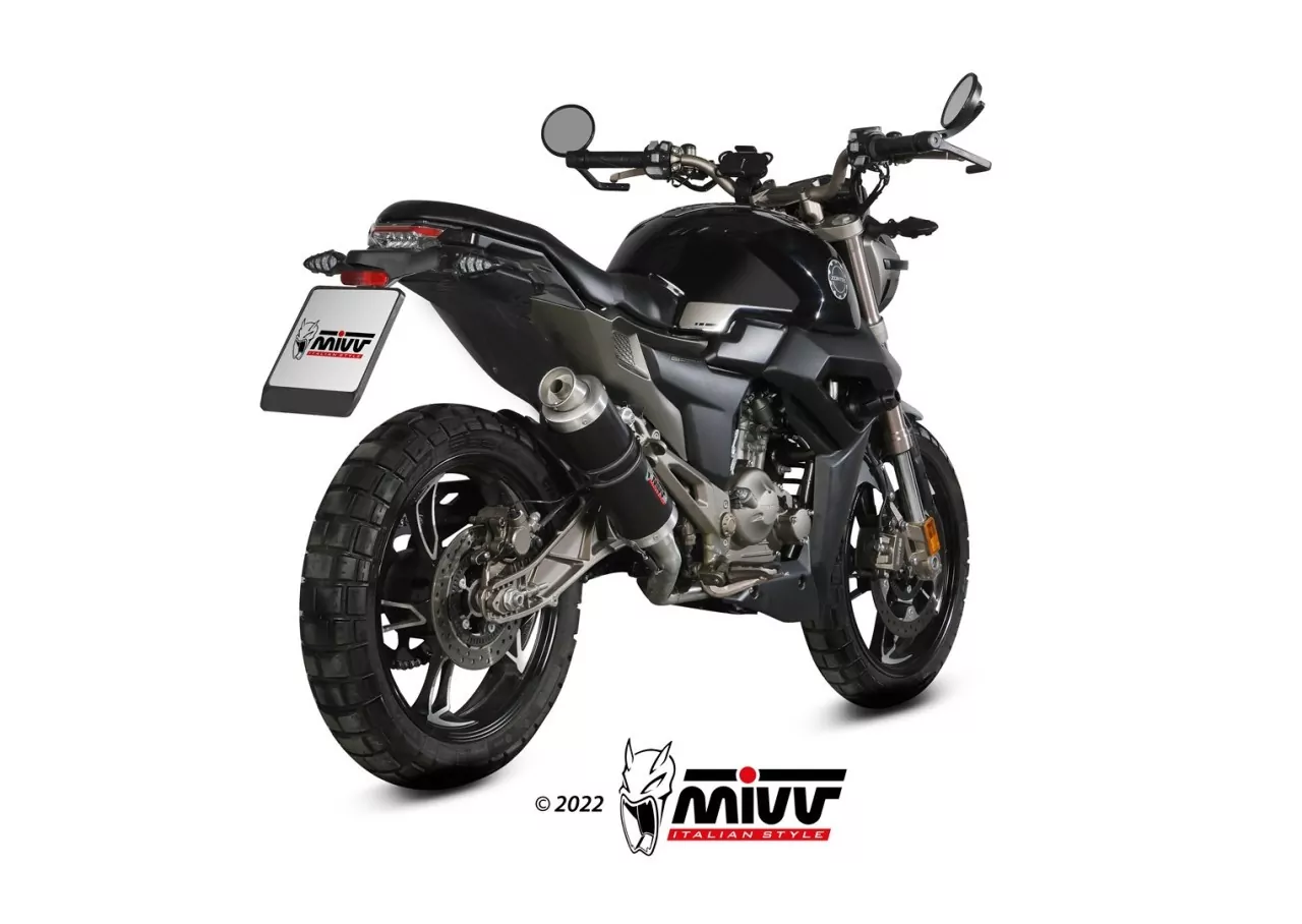 MIVV Komplettanlage 1x1 Zontes 125 G1/U 21-22