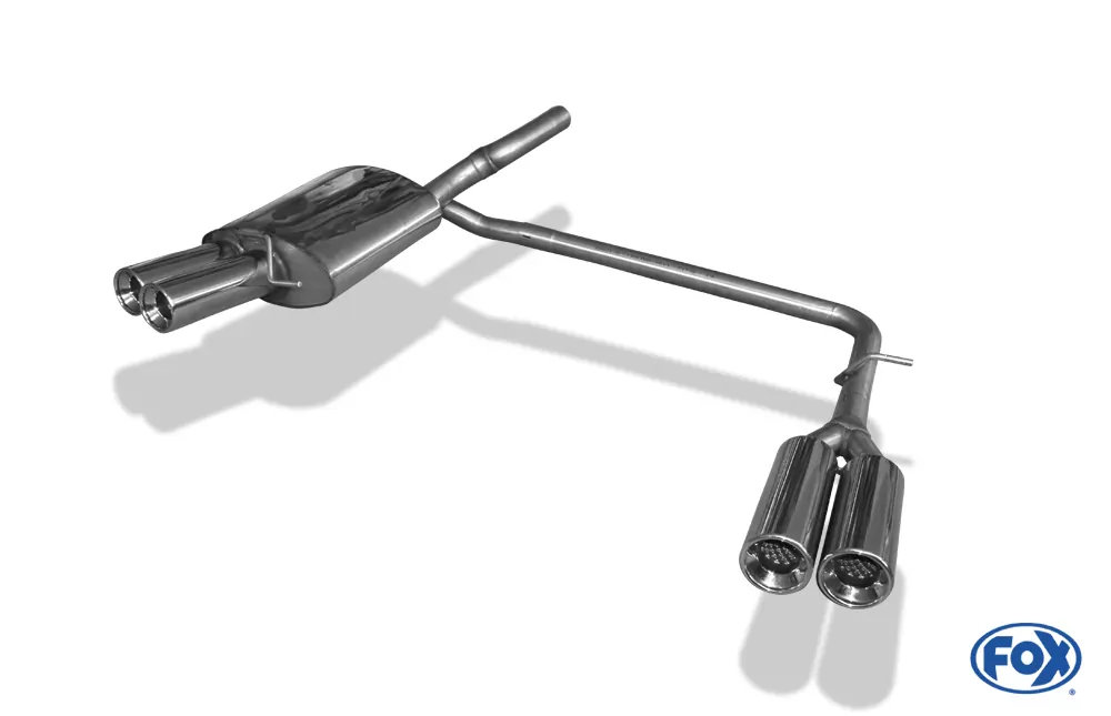 VW Passat 3C/ 3C CC  Endschalldämpfer Ausgang rechts/links - 2x90 Typ 13 rechts/links