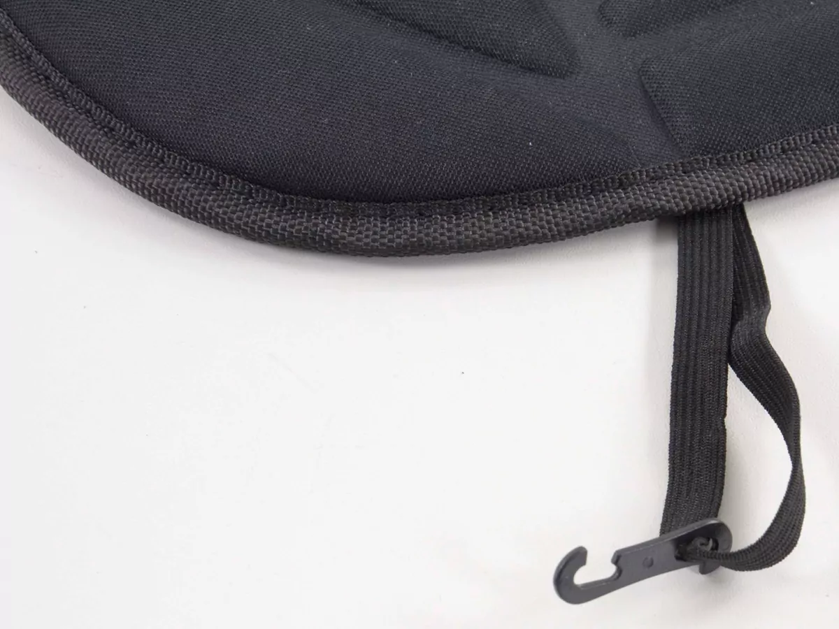 Sitzauflage mit Sitzheizung schwarz