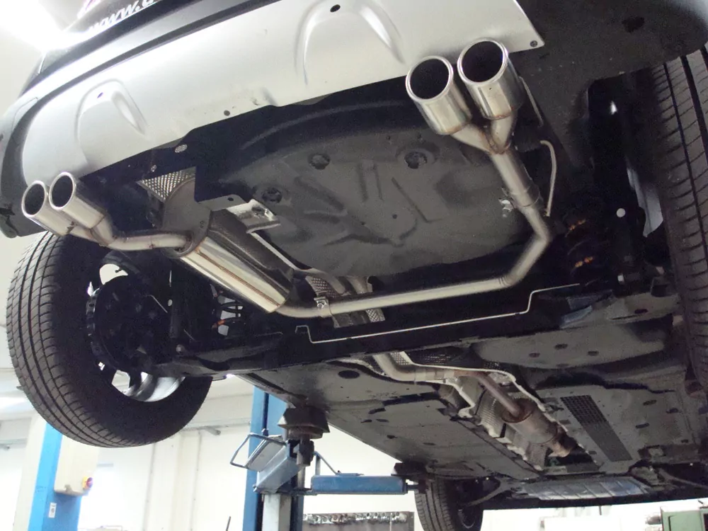 Renault Captur  Endschalldämpfer Ausgang rechts/links - 2x76 Typ 16 rechts/links