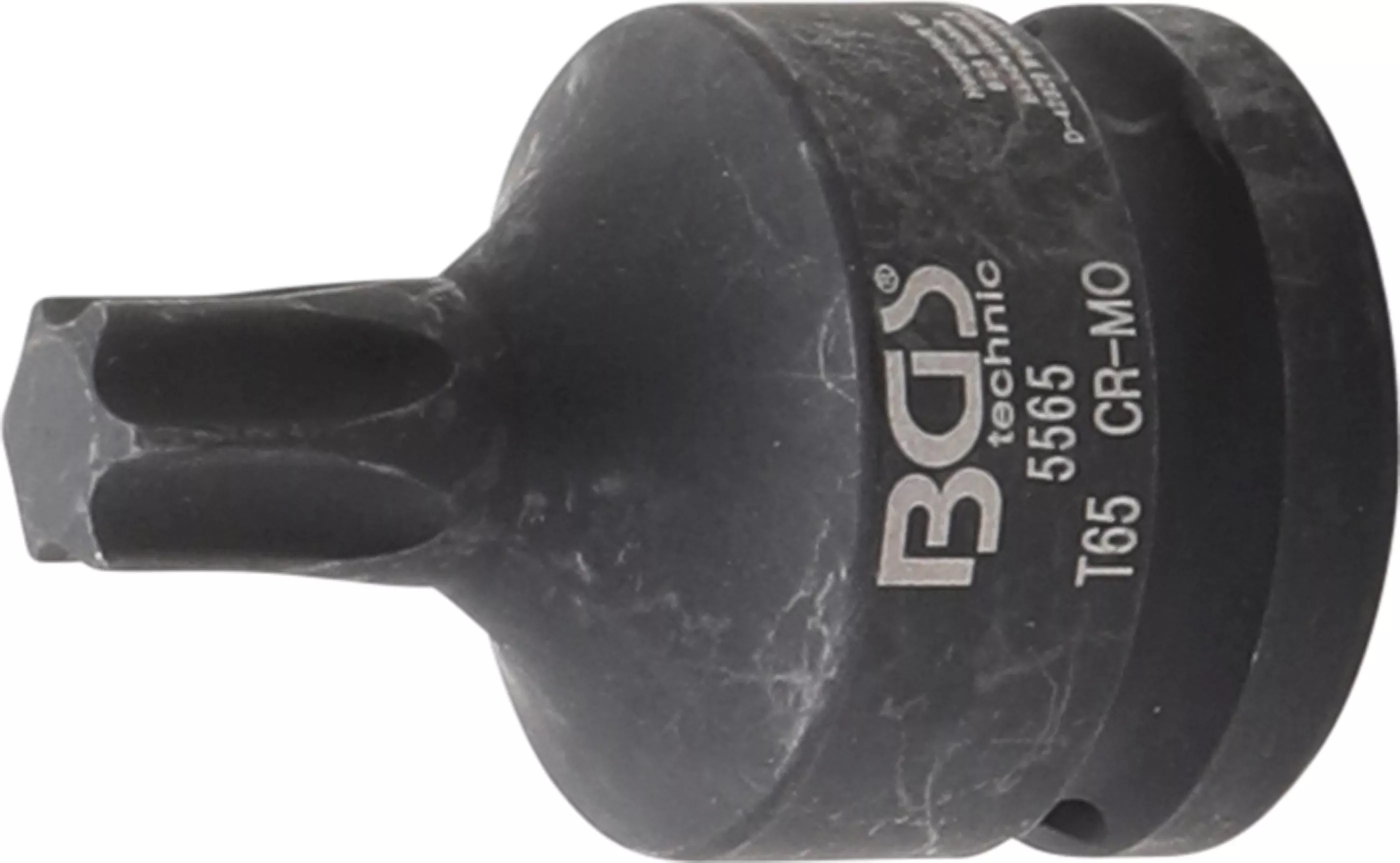 Kraft-Bit-Einsatz | Länge 60 mm | Antrieb Innenvierkant 20 mm (3/4") | T-Profil (für Torx) T65