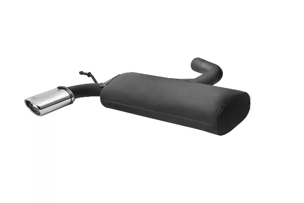 Ulter Sportauspuff für Audi A3 typ 8P SPORTBACK 2004-2012 1 Endrohr oval 120×80